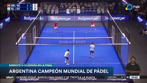 Argentina, campeón del Mundial de Pádel