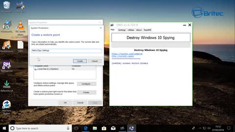 Britec09 - How to Stop Windows 10 Spying On You (Seems to work on Win11 too)