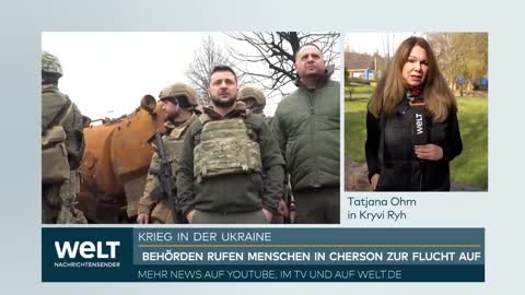 UKRAINE-KRIEG: „Die ukrainische Seite scheint ein Momentum zu haben, vorsichtig formuliert“