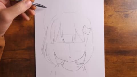 How to draw Anime Girl | Step By Step