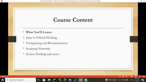 Intro to CEH/Certified Ethical Hacker