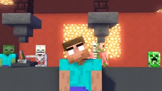 ZOMBIE APPOCALYPSE NEW - Minecraft Animation