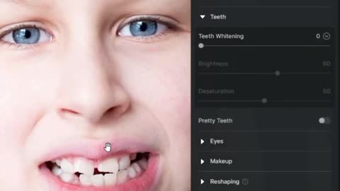 How to fix your broken teeth in realistic way in Ai