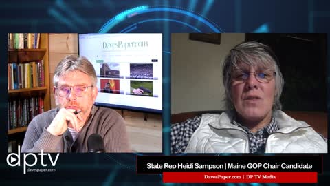 Conversation with State Rep. Heidi Sampson regarding her 2023 run for Maine GOP Chair