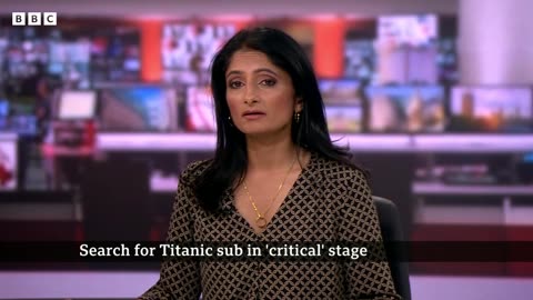 Titanic sub: Search enters 'critical' phase - BBC News