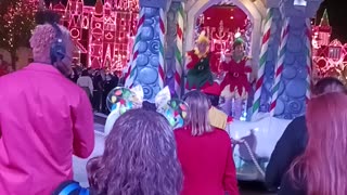 Disneyland Christmas Fantasy Parade 2022