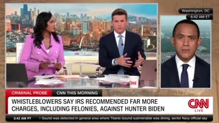 CNN drops truth bombs! IRS whistleblowers allege the DOJ gave preferential treatment to Hunter Biden