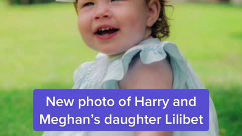 New photo of Harry andMeghan's daughter Lilibet