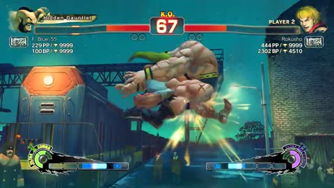 Ultra Street Fighter IV battle Zangief vs Ken