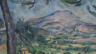 Paul CézanneLa Montagne Sainte Victoire au grand pin, 1887 The Courtauld Gallery, London #artlovers