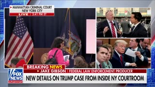 Eye-witness reporter from inside courtroom during Trump's arraignment reveals EVERYTHING