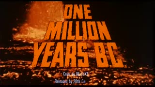 ONE MILLION YEARS B.C. Raquel Welch movie trailer