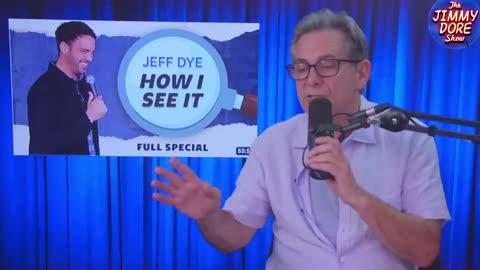 Unvaxxed Comedian Ostracized & Smeared By Celebrity Friends w/ Jeff Dye The Jimmy Dore Show