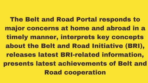 Belt and Road Official Website