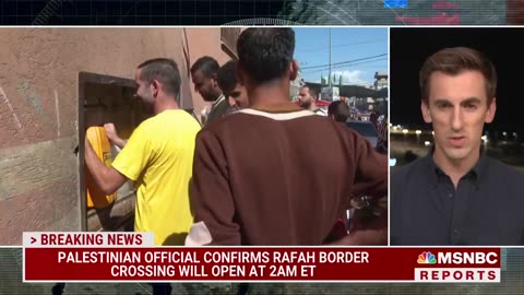 Palestinian official confirms Rafah border crossing will open at 2 a.m.