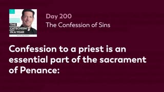 Day 200: The Confession of Sins — The Catechism in a Year (with Fr. Mike Schmitz)