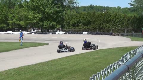 Coulee Raceway - 5/13 LO206 Heavy Kart Heat Races