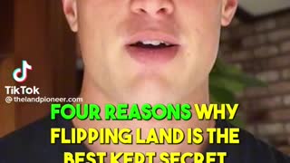 4 reasons why land is good for flipping