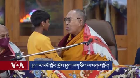 The video of the "Dalai Lama" making an obviously uncomfortable child kiss him with tongue out.