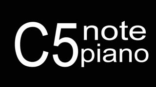 C5 Piano Note