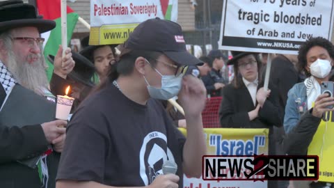 Leftist Cry Baby Stands With Palestine 3000+ Miles From Palestine