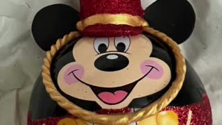 Disney Parks Mickey Mouse Soldier Nutcracker Glass Ball Ornament #shorts