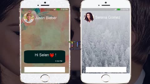 "Selena Gomez"&"Justin Bieber" Cry after singing Via video Call Editing