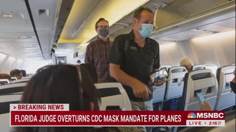 CDC's Mask Mandate for Airline Receives Devastating Blow