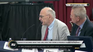 Dr. Paul Marik on the danger of Remdesivir: Senator Johnson's Covid-19 Vaccine Roundtable