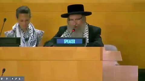 Real jew exposed the state of israel at u.n