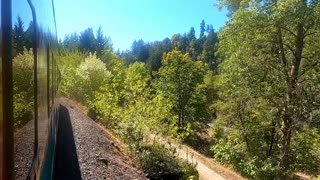 070. A Scenic Train Ride On The Mt Hood Railroad in Hood River, Oregon