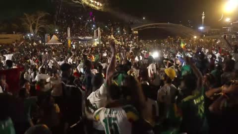 Football_ Jubilant Senegalese celebrate AFCON victory in Dakar _ AFP