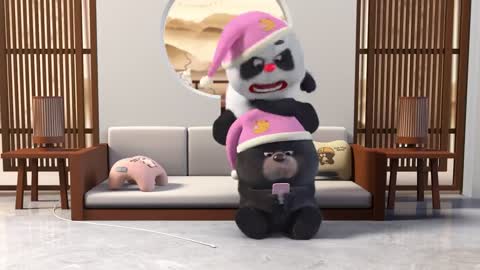 Phone Charger Story #funniest panda ,cute ever