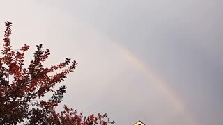 Rainbow over my home