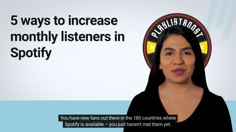 5 ways to increase monthly listeners in Spotify