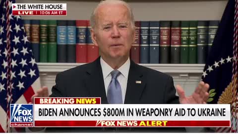 Biden will request Congress for a SUPPLEMENTAL BUDGET to the brave Ukrainian fighters