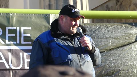 Bauern Demo Berlin Landwirt Rede Brauchen Kompetenz im Bundestag 8 Januar 2024