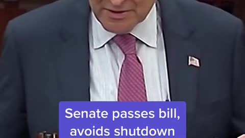 Senate passes bill, avoids shutdown