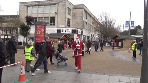 Christmas lights switch on Ocean City Plymouth 2022 part 4