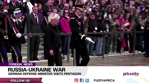 Russia-Ukraine War: German Defense Minister Visits Pentagon | FOREIGN