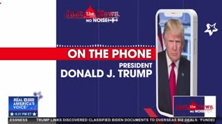 President Trump discusses the fact that Biden committed a crime by taking classified docs as VP