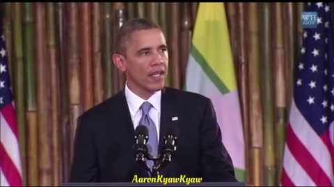 #myanmar #obama #fyp #aaronkyawkyaw