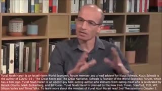 DECODED- The Cryptic Remark of WEF Advisor Yuval Noah Harari about the Flood