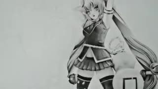 Drawing Figures - Naoe Kanetsugu - Samurai Girls