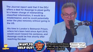 Plea deal for Julian Assange? | Jimmy Dore w/Due Dissidence