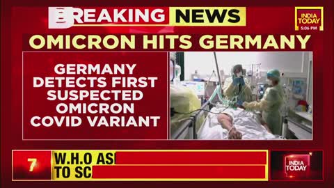 Germany Detects First Suspected Omicron Covid Variant | Breaking News