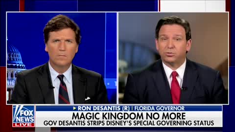 'Back Down An Inch': Gov. DeSantis Speaks Out After Stripping Disney Of Special Tax Status