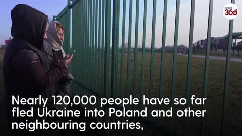 OVER 120,000 UKRAINE CIVILIANS HAVE FLED RUSSIAN INVASION PER UN LIVE INTERVIEWS A MUST WATCH!