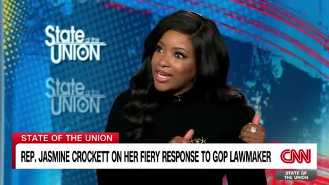 Tapper presses Crockett over her counterattack about Marjorie Taylor Greene's appearance CNN News