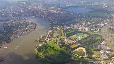 Landing Transavia 737 op Rotterdam Waanzinnige aanvliegroute